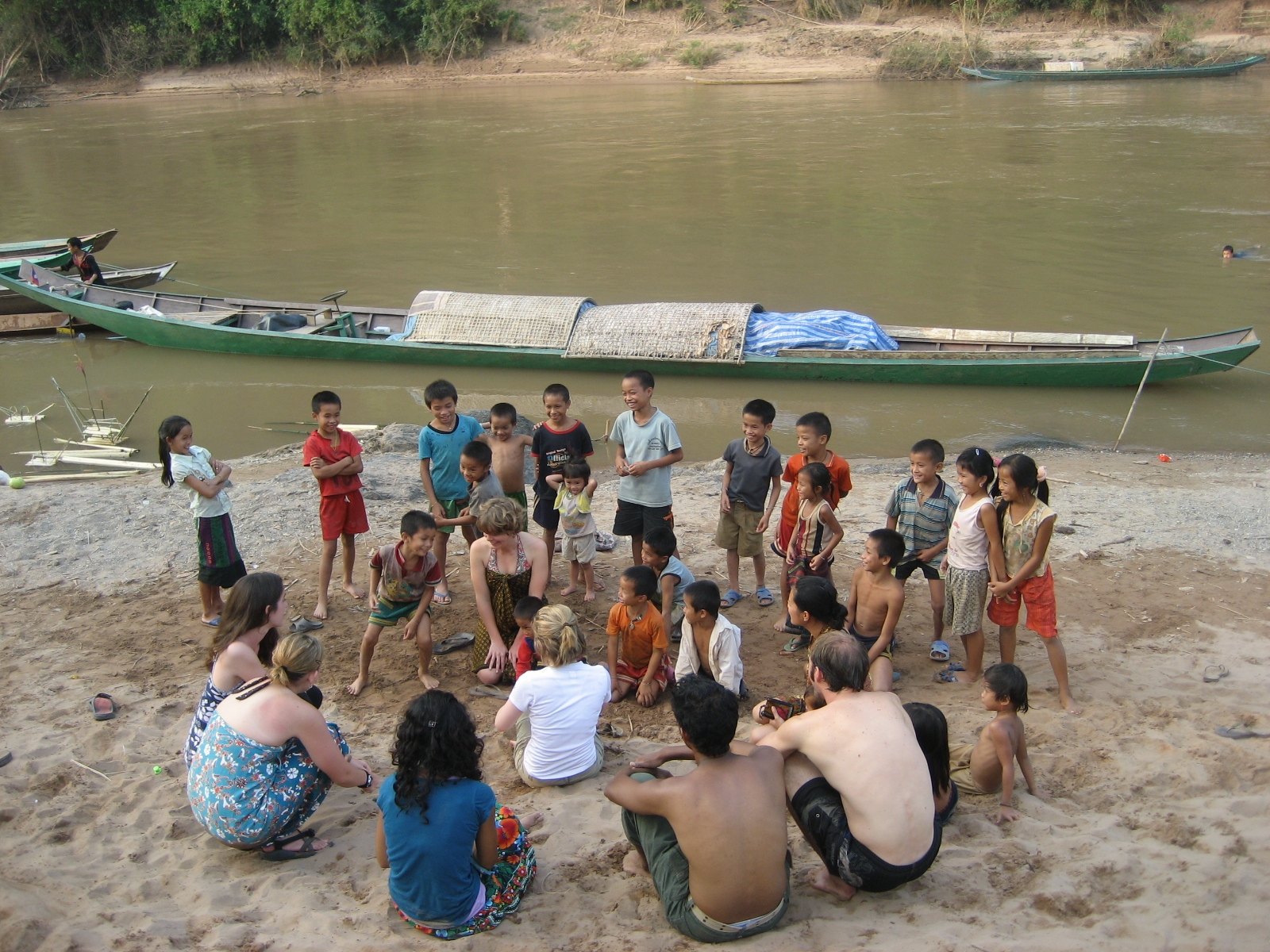 Village homestay in Laos