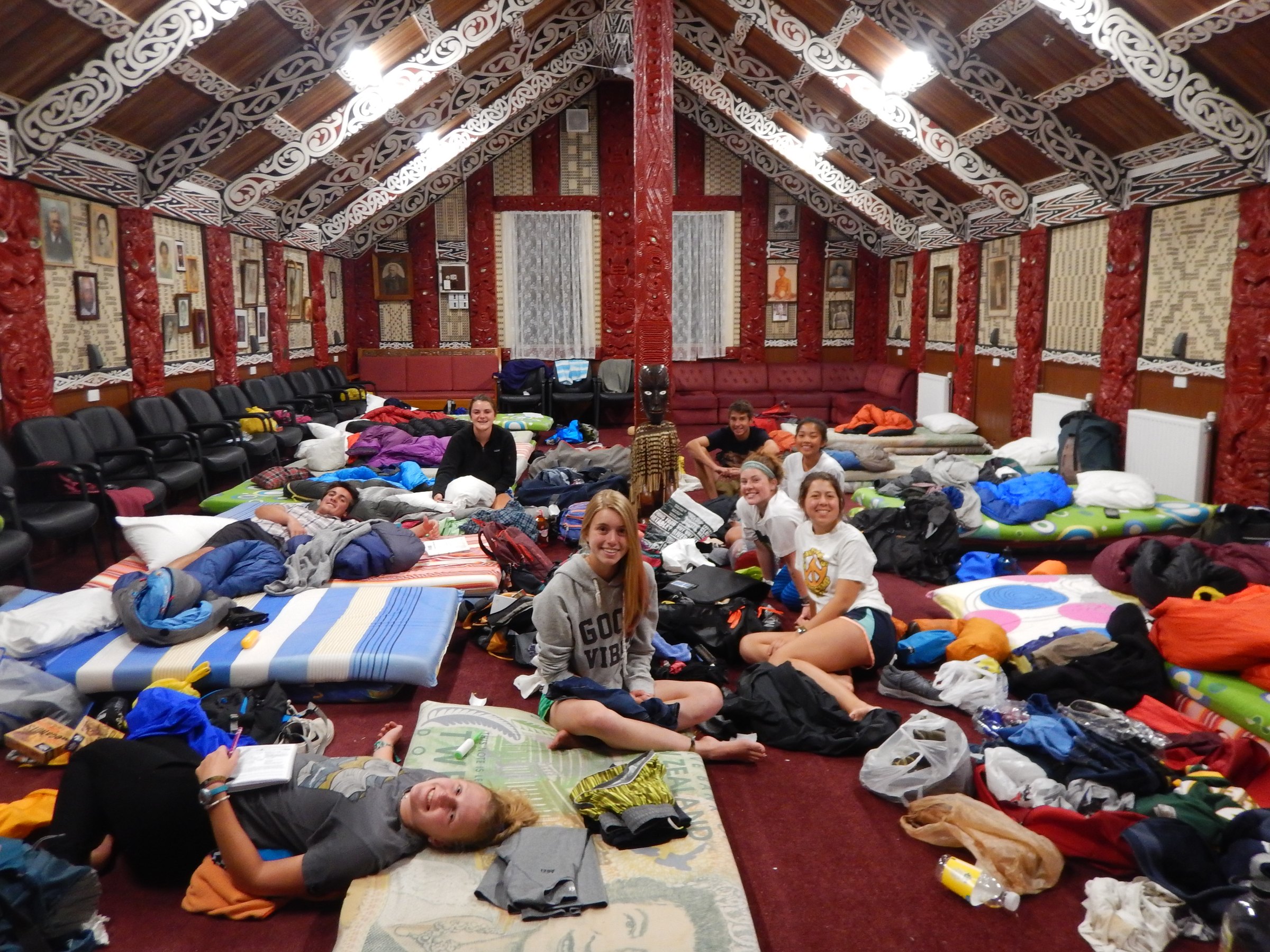 Marae stay in New Zealand
