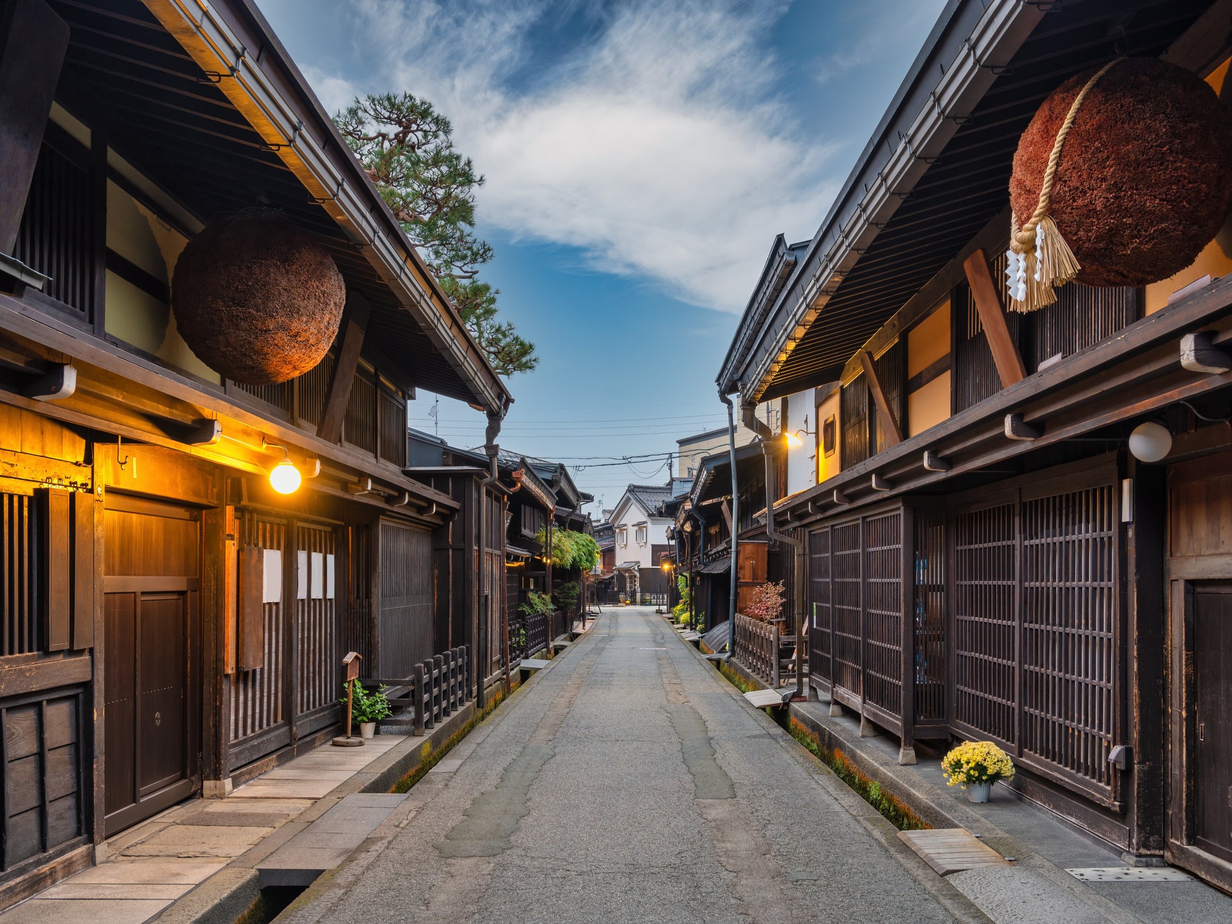 Traditional Japanese village